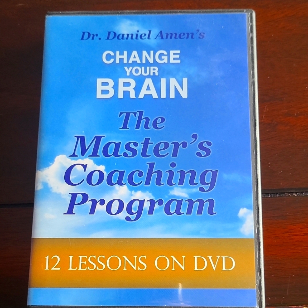 Dr Daniel Amen's Change Your Brain The Master’s Coaching Program DVD  New